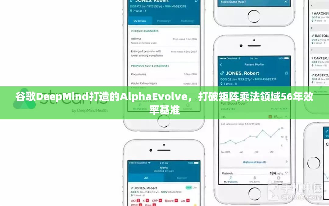 谷歌DeepMind打造的AlphaEvolve，打破矩阵乘法领域56年效率基准