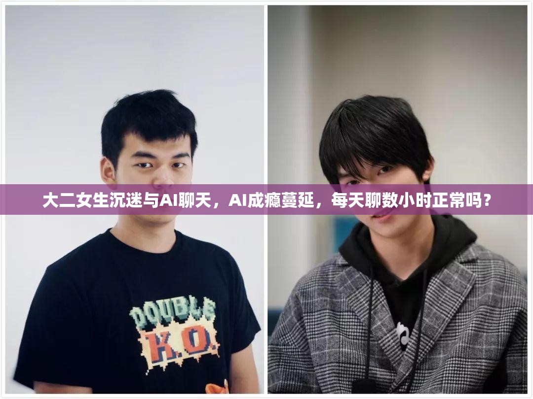 大二女生沉迷与AI聊天，AI成瘾蔓延，每天聊数小时正常吗？