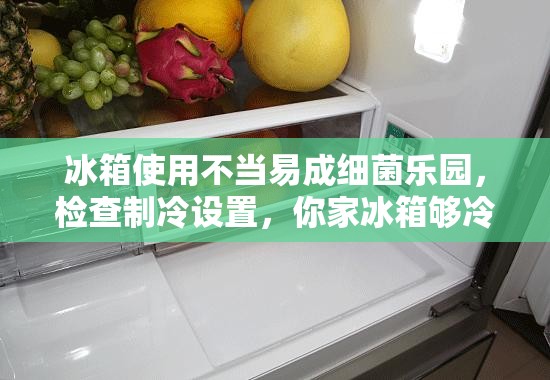 冰箱使用不当易成细菌乐园，检查制冷设置，你家冰箱够冷吗？