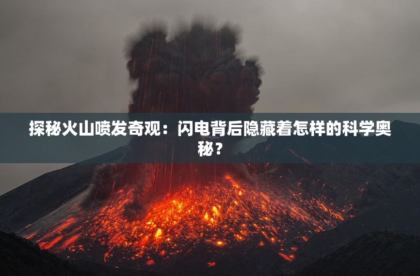 探秘火山喷发奇观：闪电背后隐藏着怎样的科学奥秘？